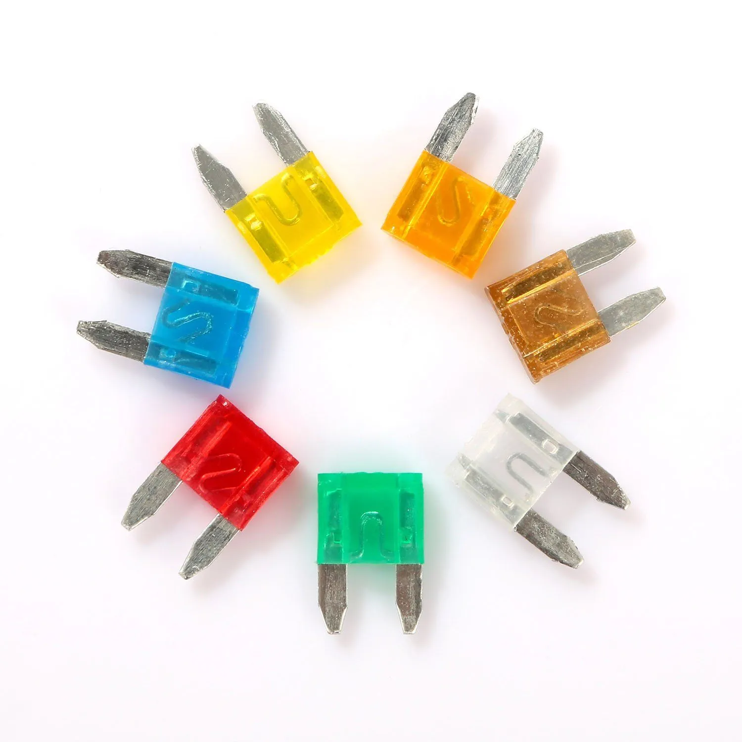 120-Pieces: Mini Auto Blade Fuse Set