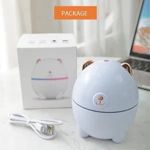 1248 Mini Polar Bear Shaped Cool Mist Portable Humidifier