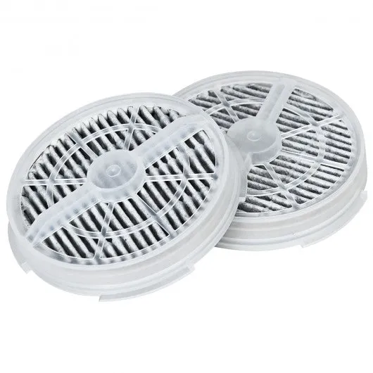 2 Pcs Air Purifier Replacement Filter with Activated Carbon Material