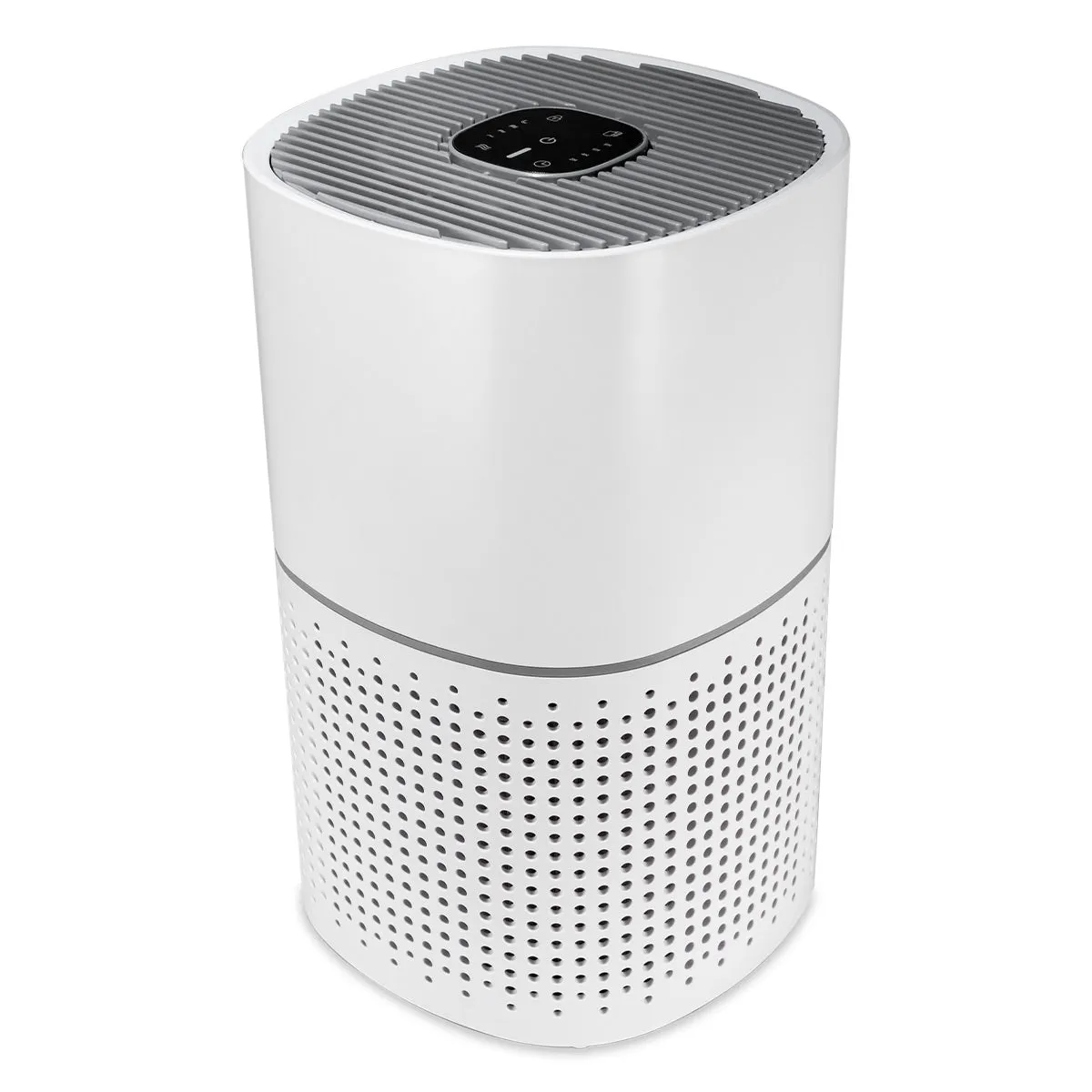 3 Stage Filtration HEPA Desktop Air Purifier in White