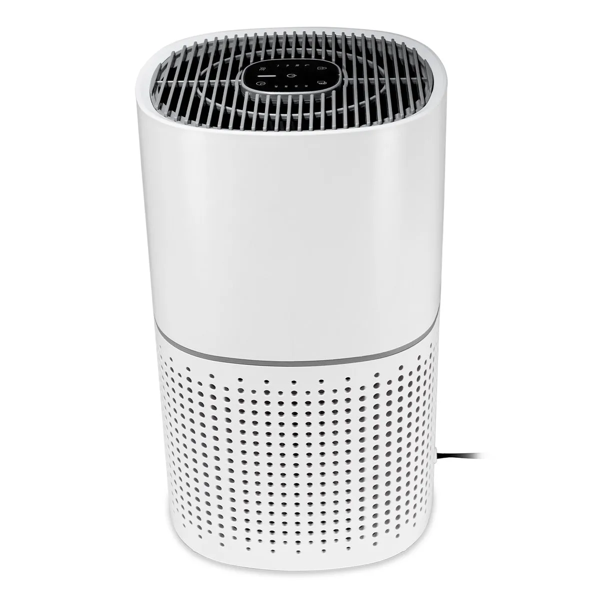 3 Stage Filtration HEPA Desktop Air Purifier in White