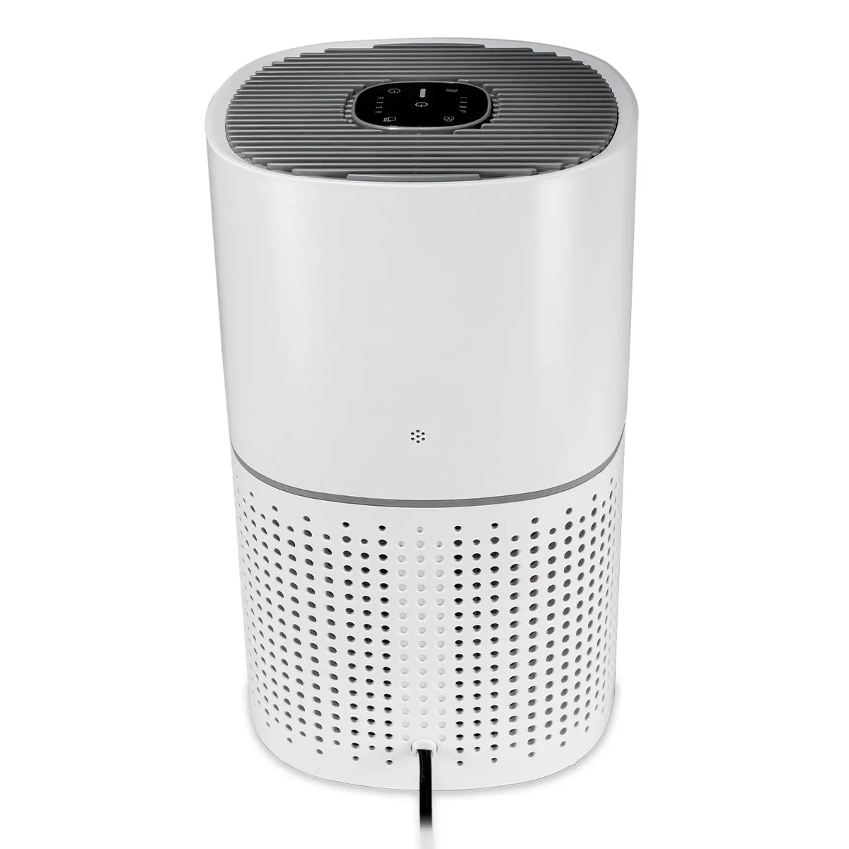 3 Stage Filtration HEPA Desktop Air Purifier in White