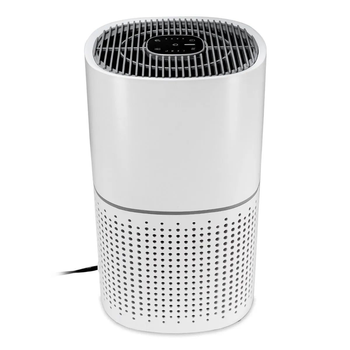 3 Stage Filtration HEPA Desktop Air Purifier in White