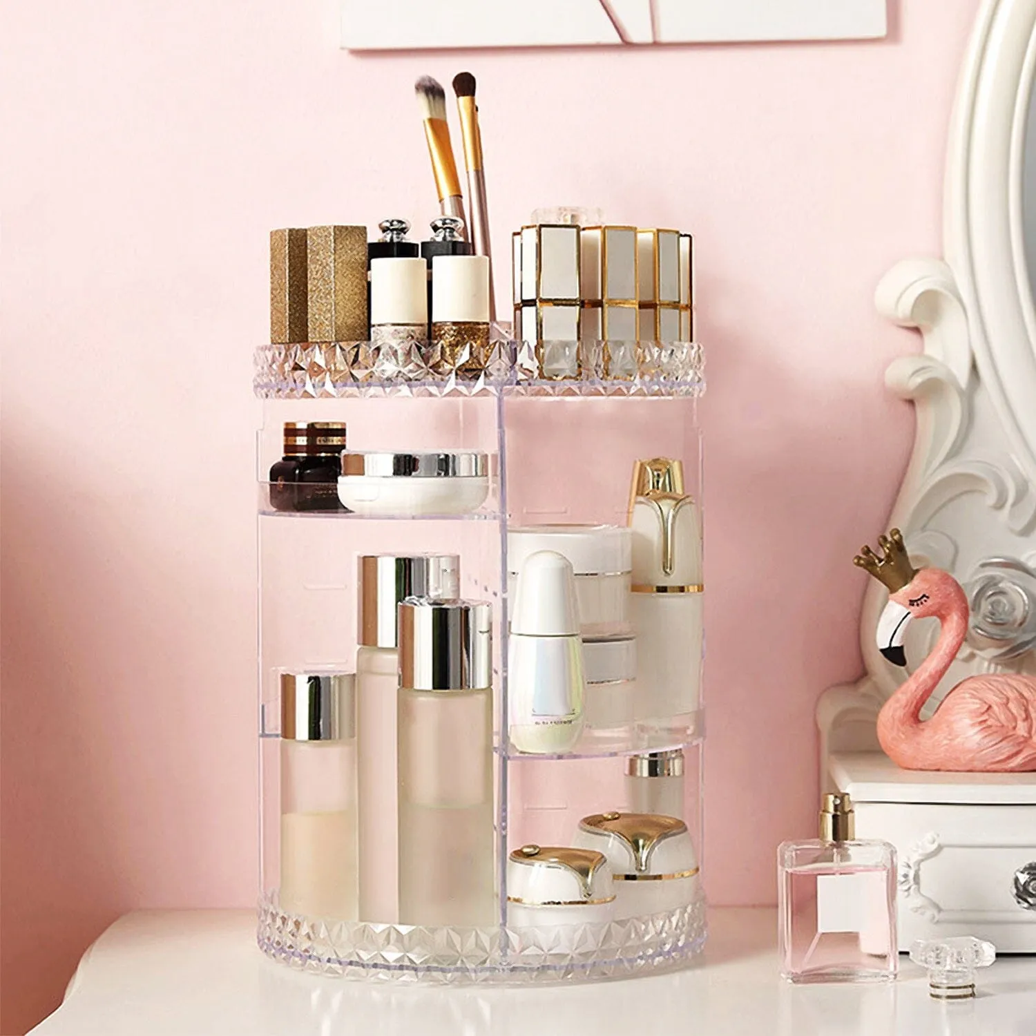 360° Rotating Make Up Organizer