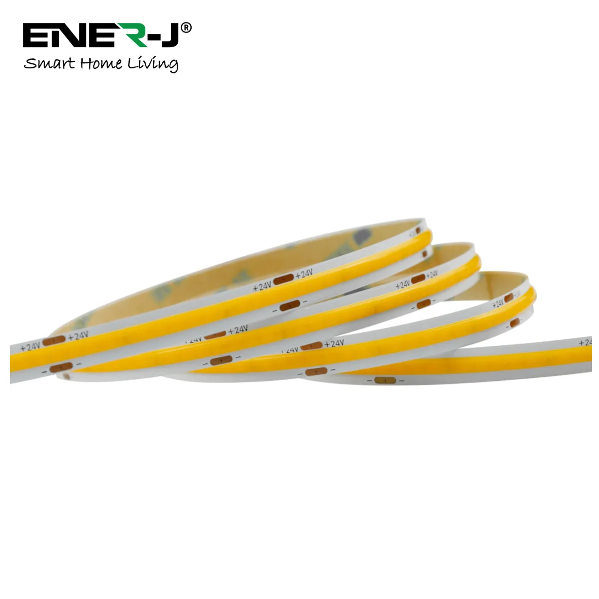 5 Meter 24V LED COB Strip 3000K IP65 (Power Supply Not Included)