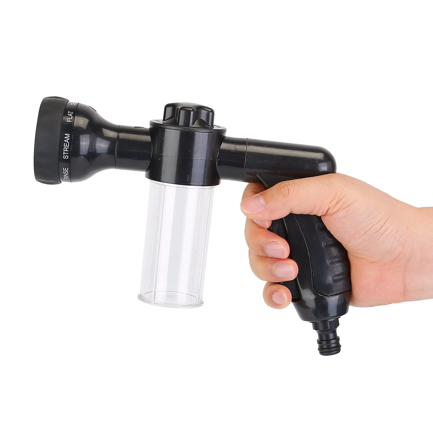 8-in-1 Foam Garden Hose Nozzle Soap Sprayer