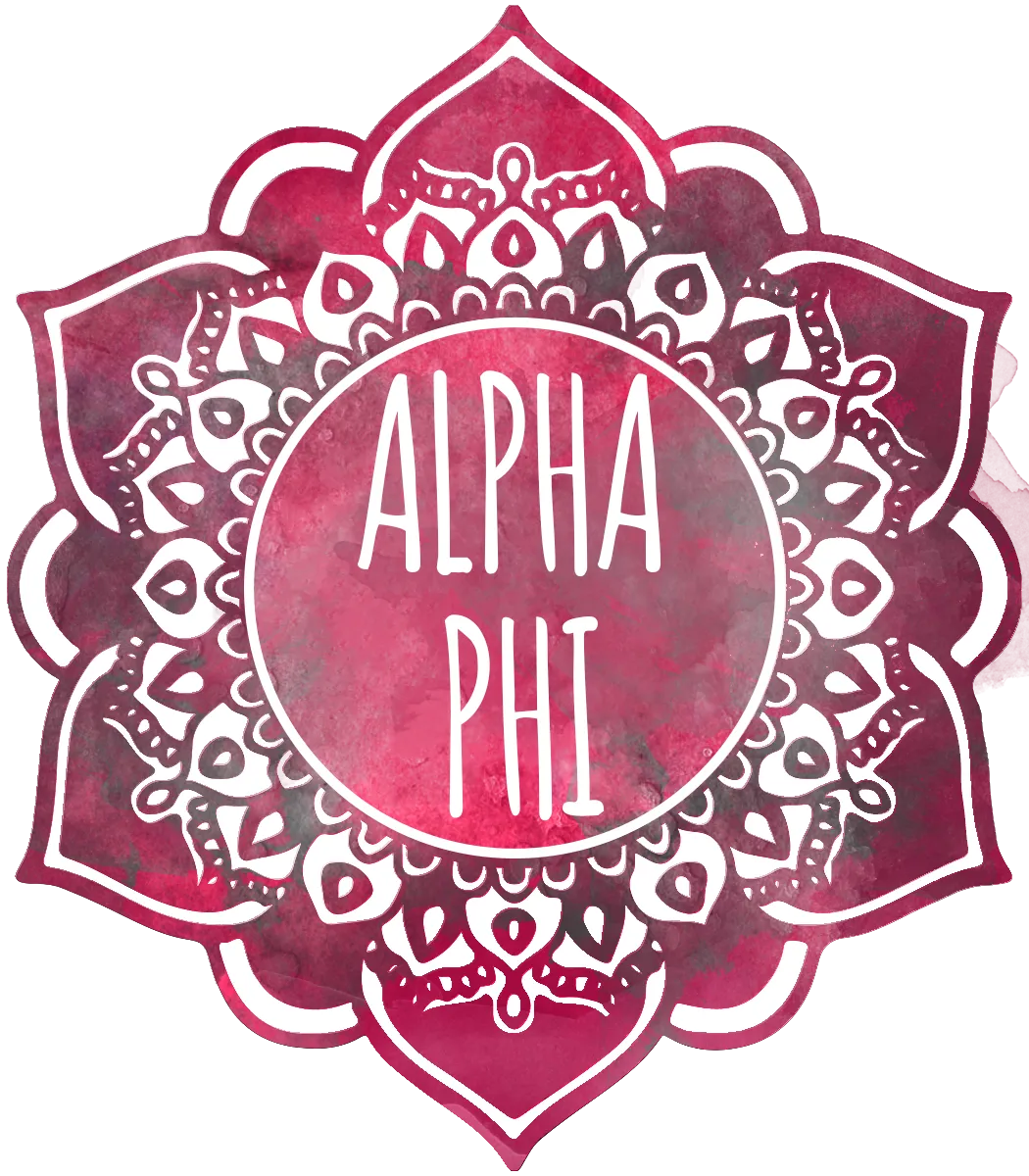 Alpha Phi Mandala Air Freshener