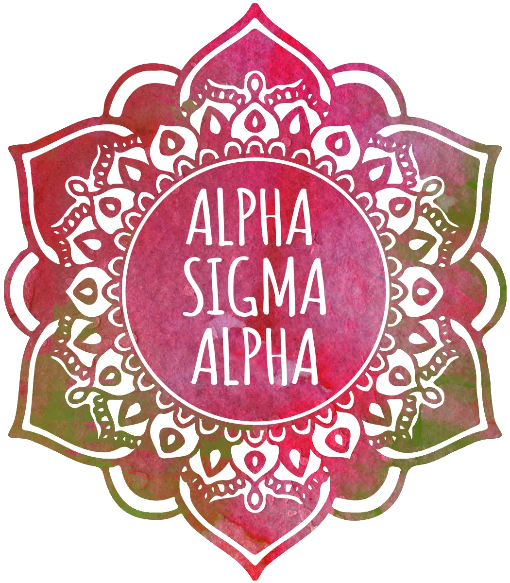 Alpha Sigma Alpha Mandala Air Freshener