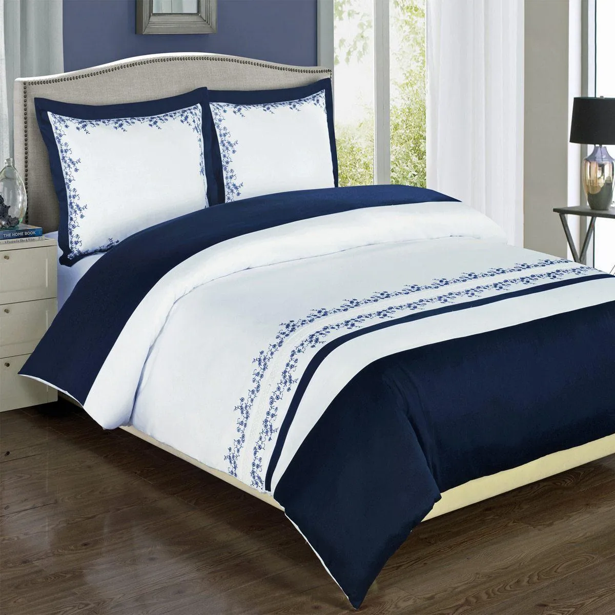 Amalia Embroidered Duvet Cover Set