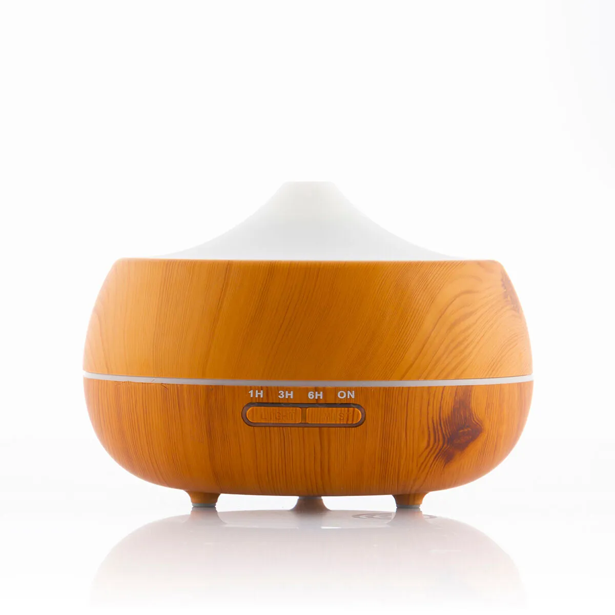 Aroma Diffuser Humidifier with Multicolour LED Wooden-Effect InnovaGoods