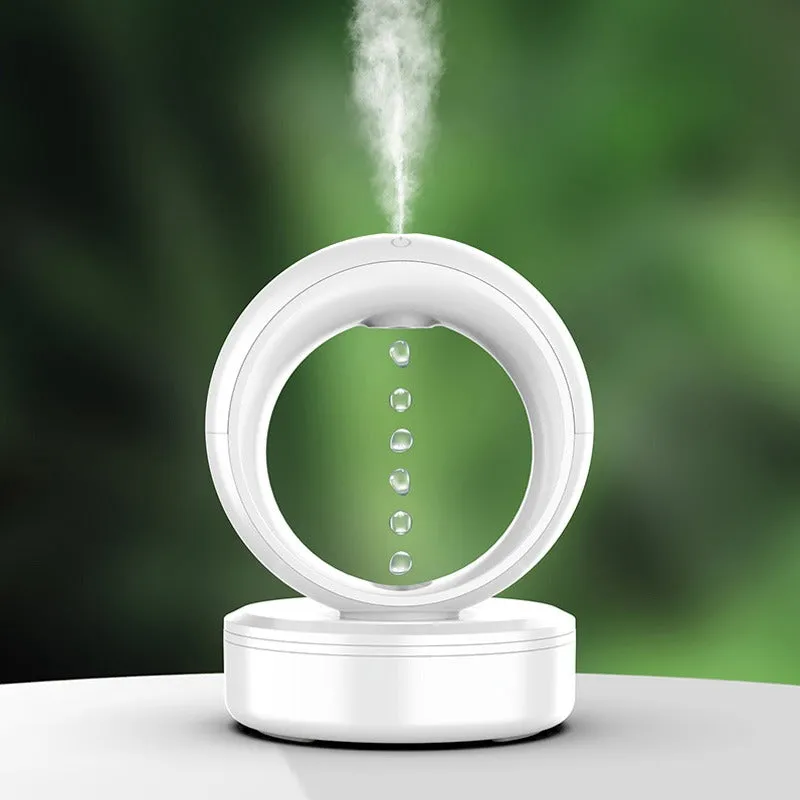 Aroma Diffuser Ultrasonic Cool Mist Anti-Gravity Design Water Drop Air Humidifier | GH08