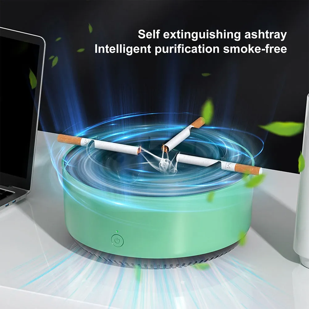 Aroma Self-Extinguishing Ashtray Air Purifier Function Smoke Removal Automatic Purifier Ashtrays | X01