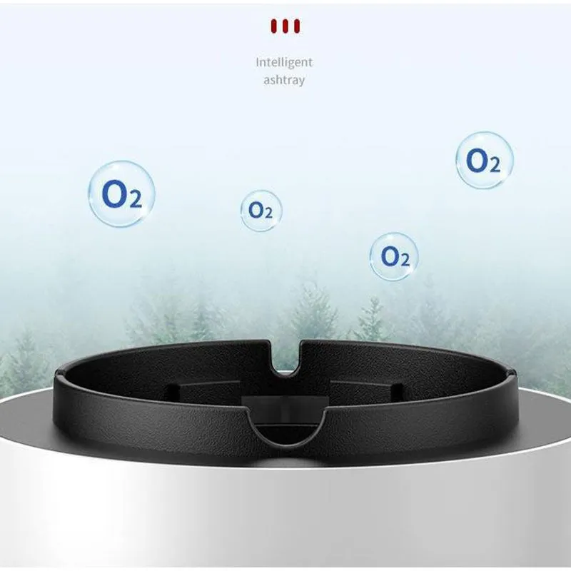 Aroma Self-Extinguishing Ashtray Air Purifier Function Smoke Removal Automatic Purifier Ashtrays | X01