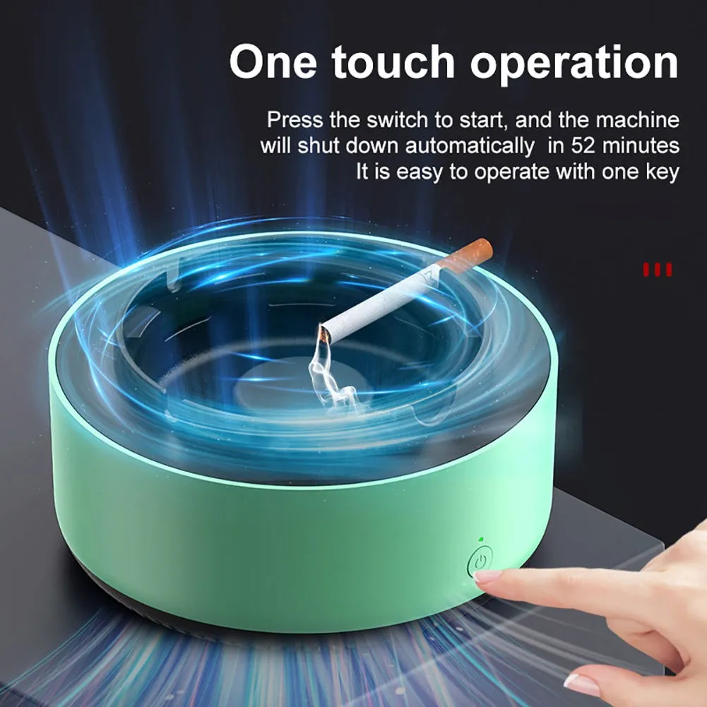 Aroma Self-Extinguishing Ashtray Air Purifier Function Smoke Removal Automatic Purifier Ashtrays | X01