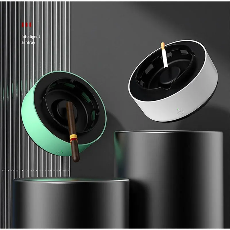 Aroma Self-Extinguishing Ashtray Air Purifier Function Smoke Removal Automatic Purifier Ashtrays | X01