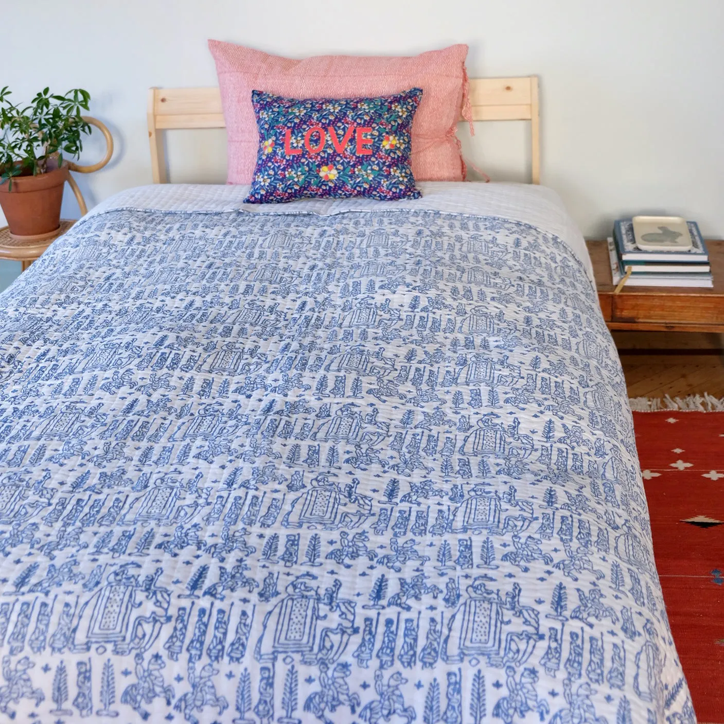 Baraat Blue Quilt