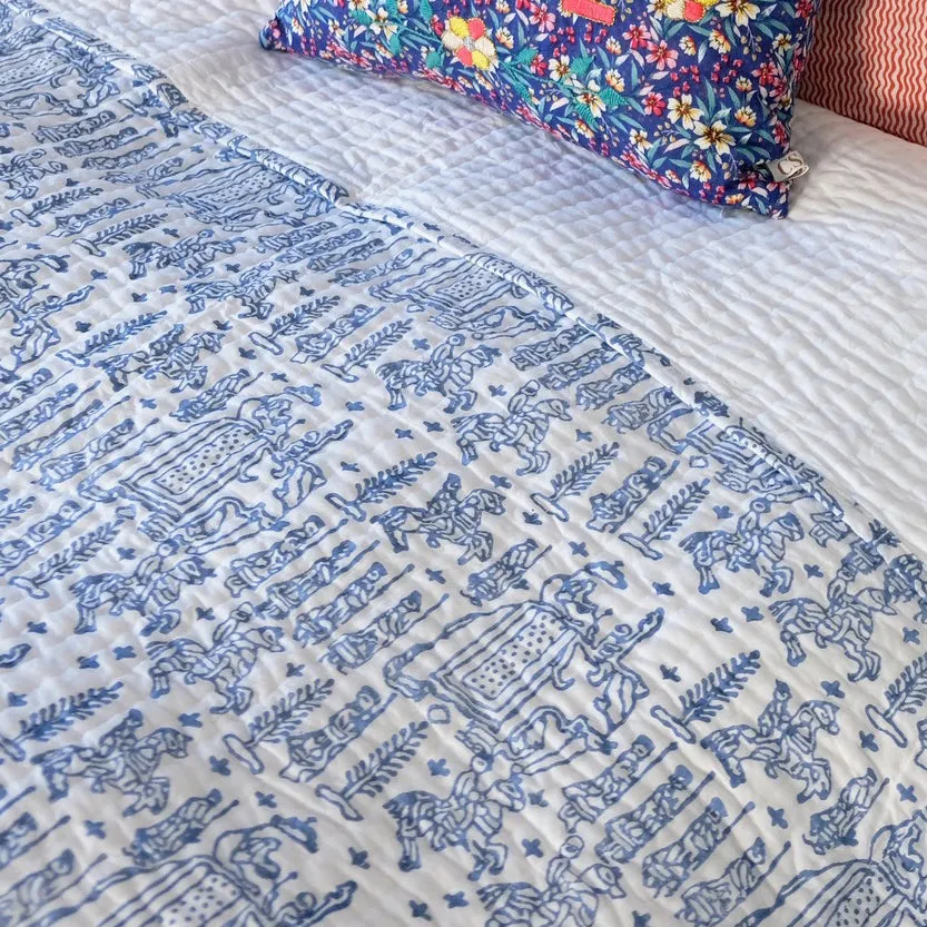 Baraat Blue Quilt