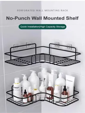 Bathroom tripod storage rack for home decoration