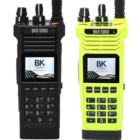 BKR5000 Single-Band Bluetooth Portable Two-Way Radio