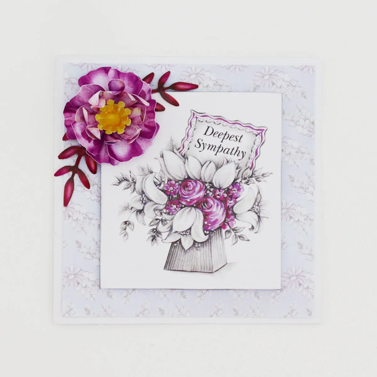 Bright Blossoms Die Cut Flowers & Leaves, 12 sheets