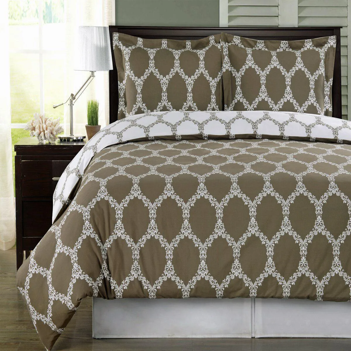 Brooksfield 100% Cotton Duvet Cover Set