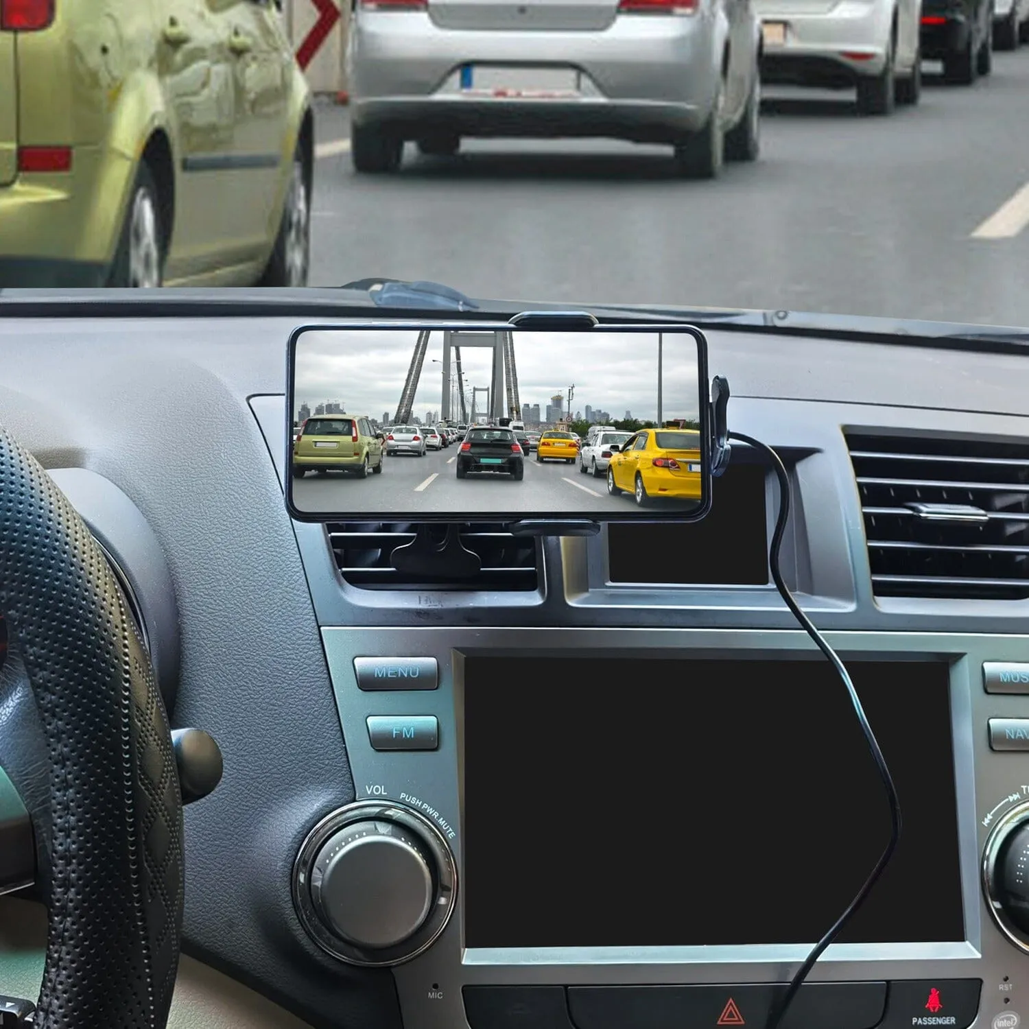 Car Wireless Phone Charger Car Air Vent Phone Mount