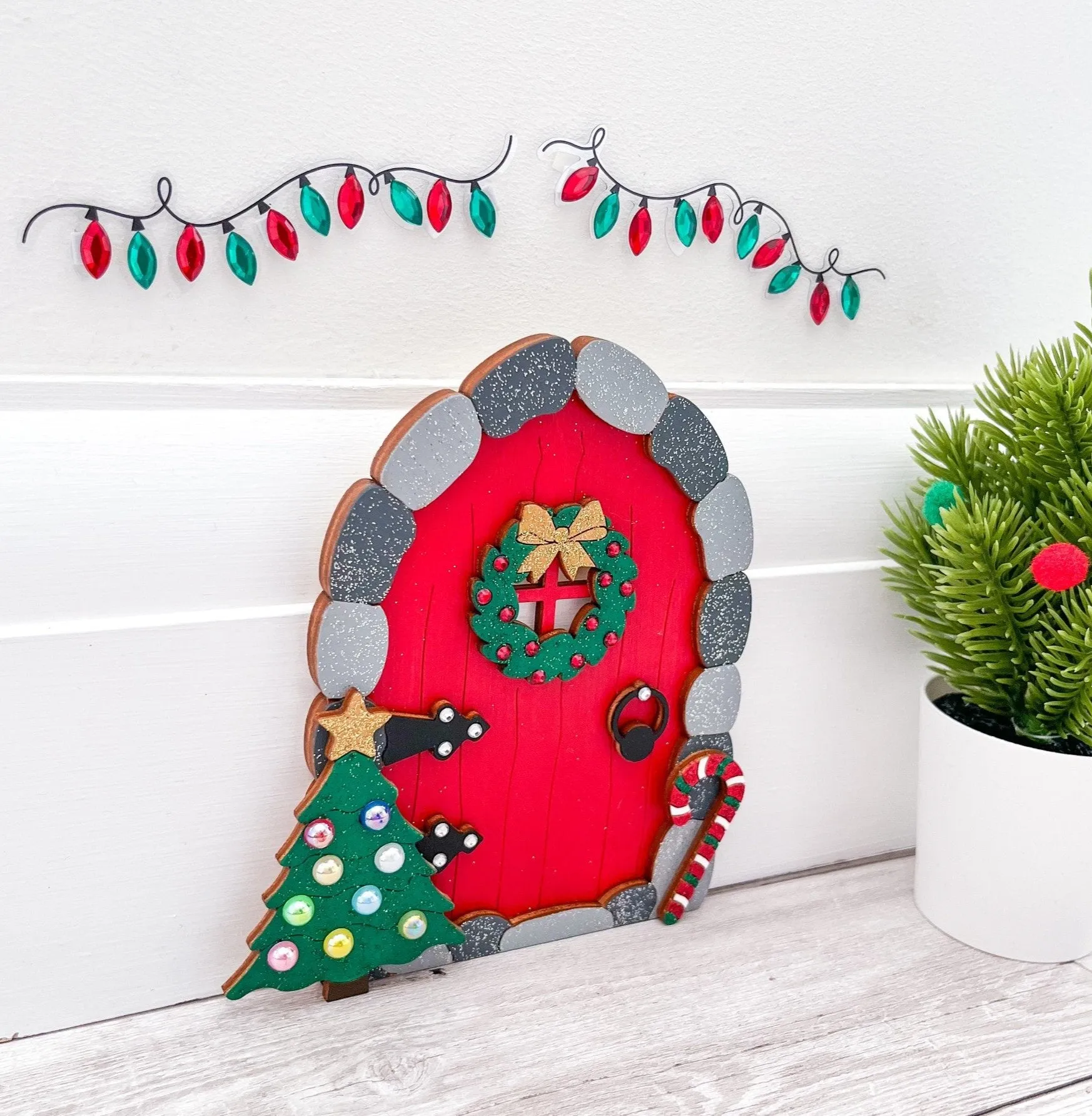 Christmas Elf Door