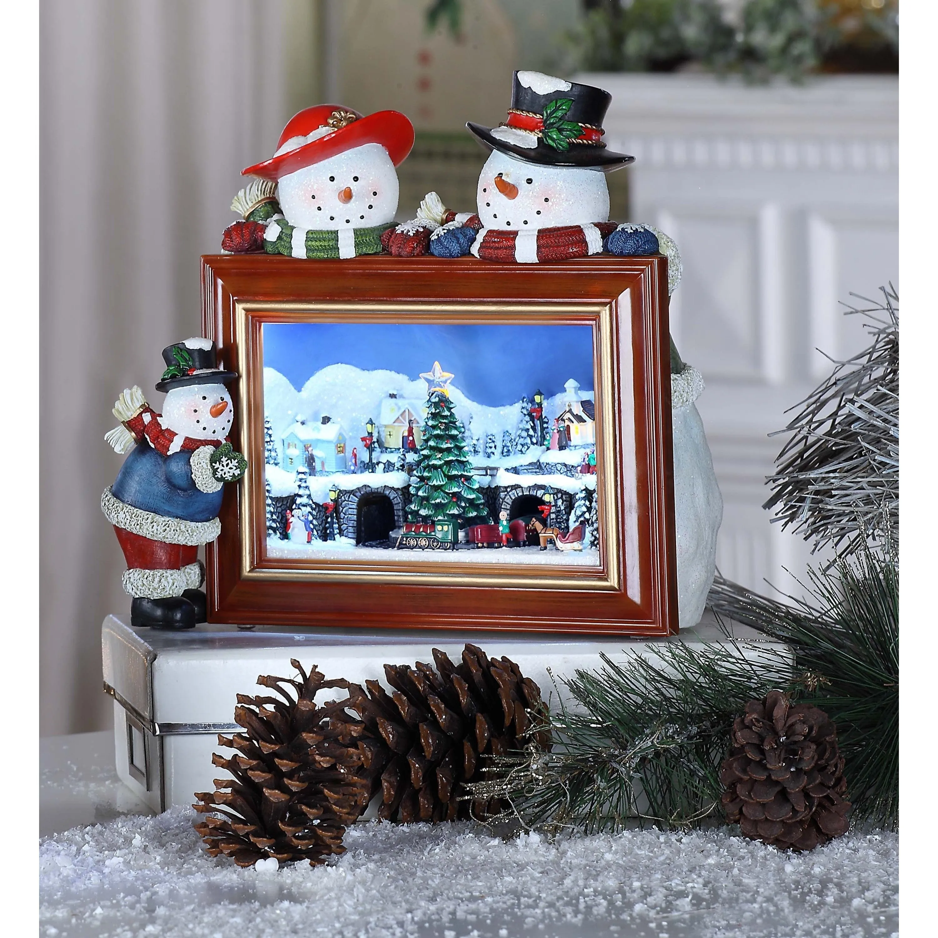 Christmas Snowmen Frame