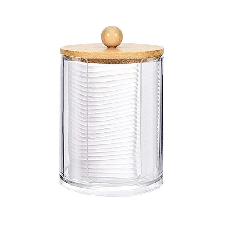 Clear Acrylic Round Storage Box, HG0102