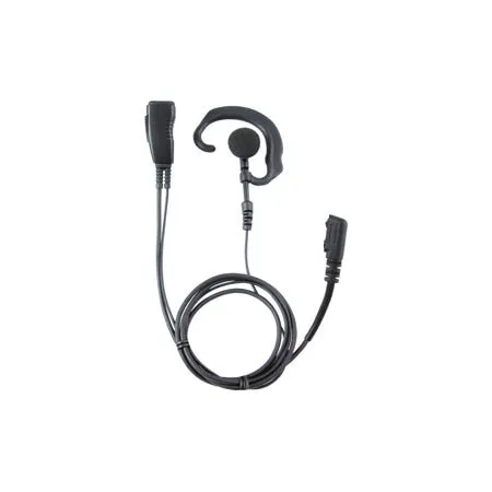 Commercial Lapel Mic with Ear Hook for Motorola XPR3300, DEP550 & DP3661E Series Portables