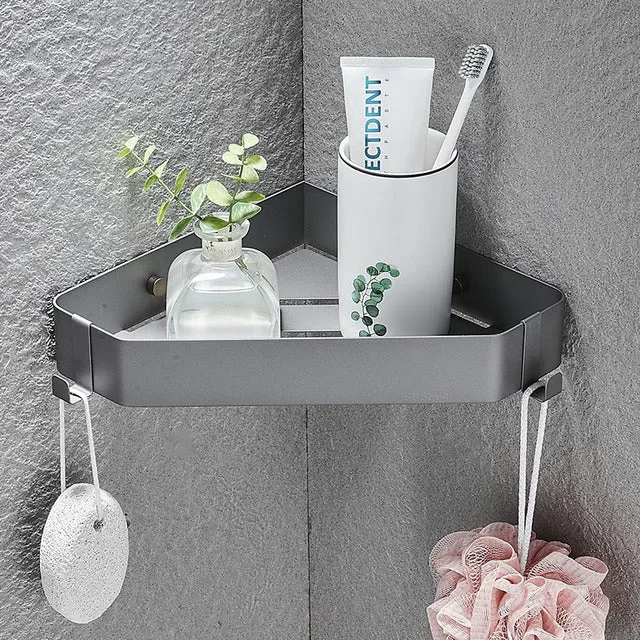 Corner Shelf Bathroom Storage Shelves Triangle Towel Storage Rack