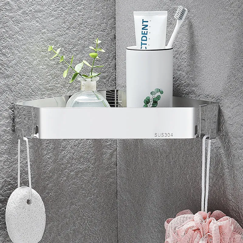 Corner Shelf Bathroom Storage Shelves Triangle Towel Storage Rack