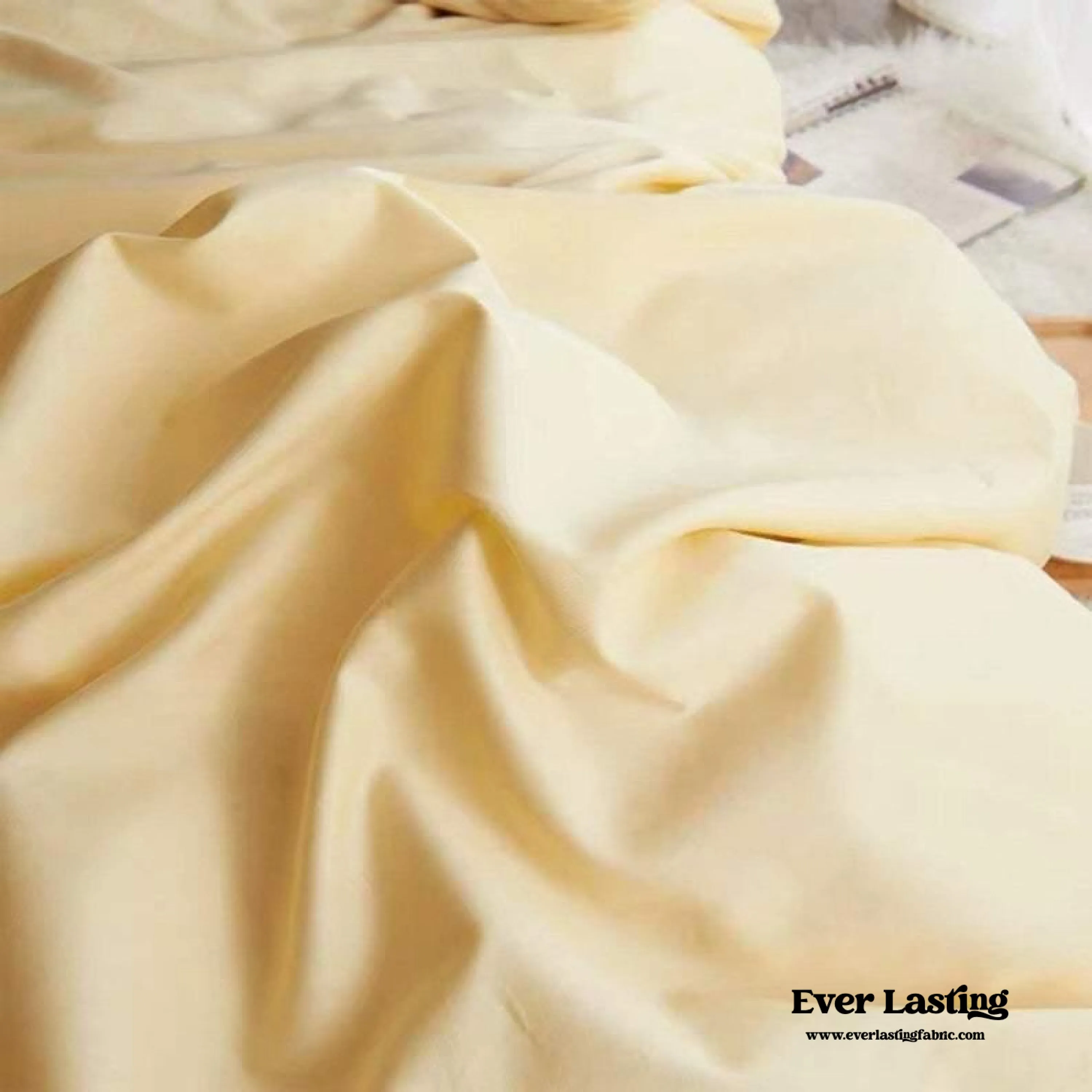 Custard Yellow Bedding Set