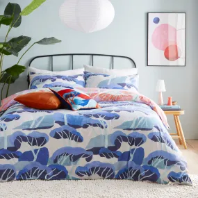 D'Azure Abstract Duvet Cover Set Multicolour