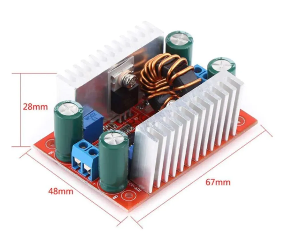 DC-DC 400W boost converter