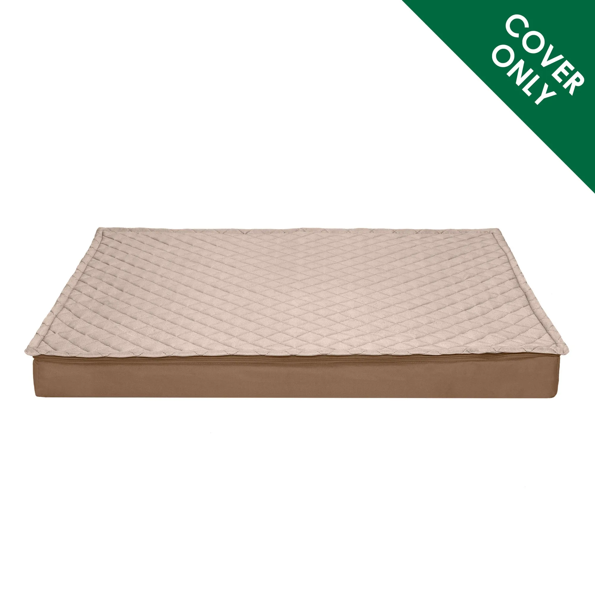 Deluxe Mattress Dog Bed - Quilt Top Convertible Indoor-Outdoor - Cover