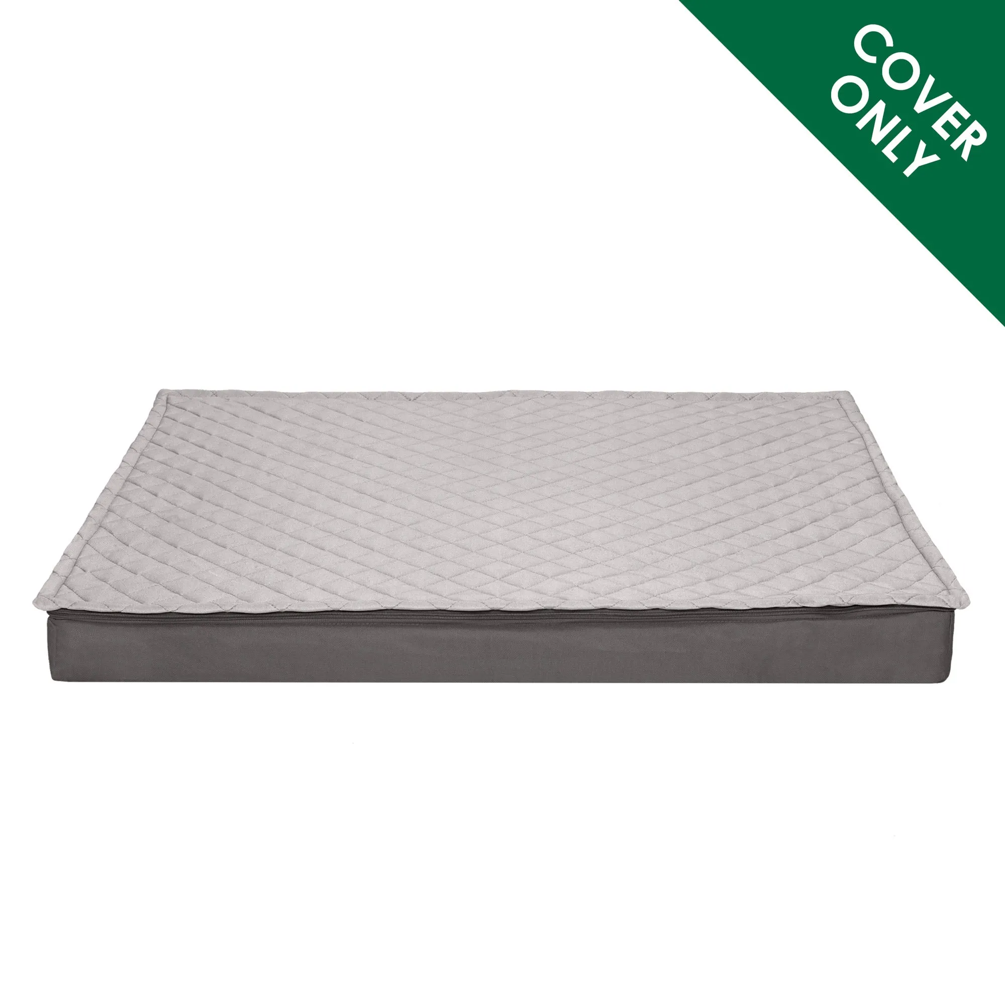 Deluxe Mattress Dog Bed - Quilt Top Convertible Indoor-Outdoor - Cover