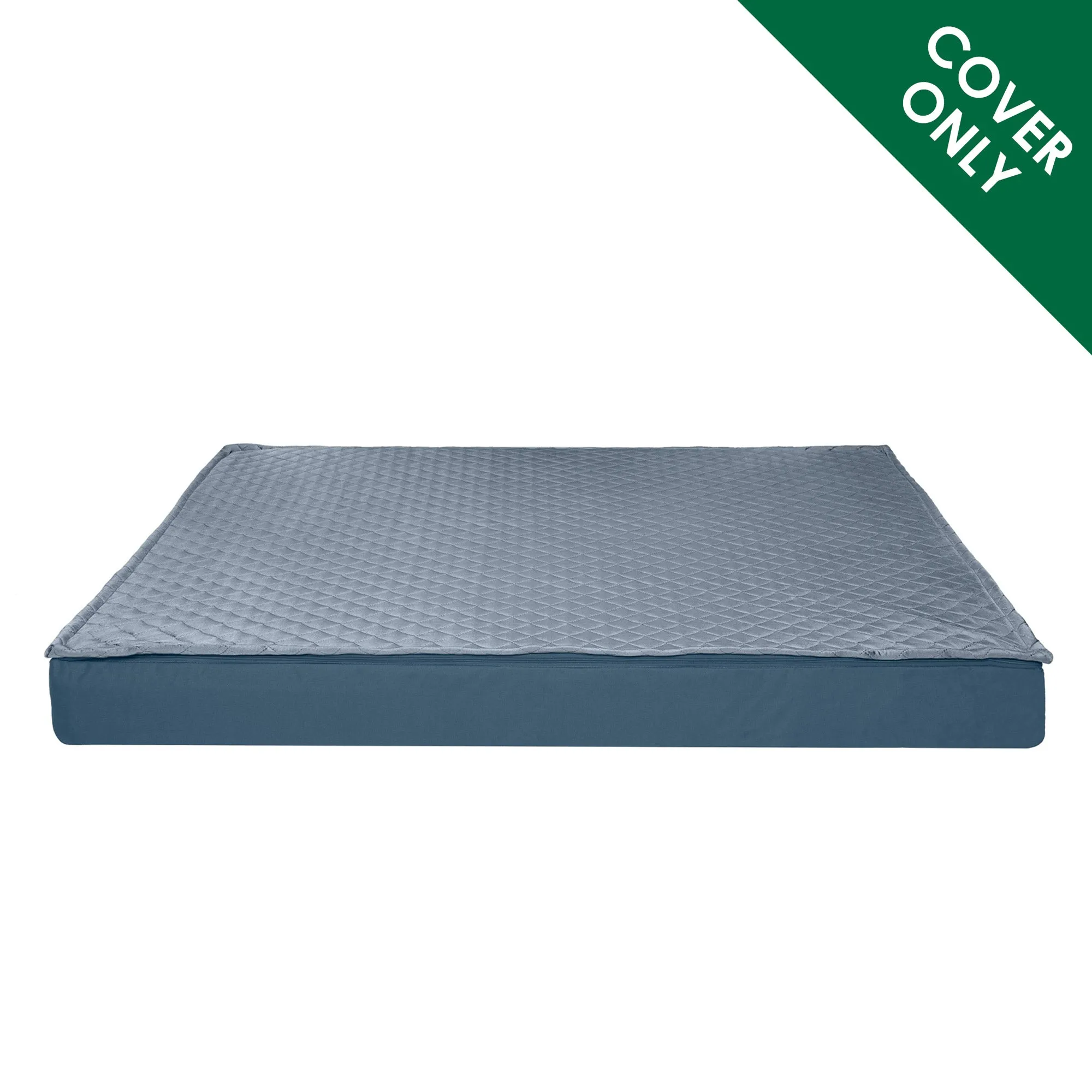 Deluxe Mattress Dog Bed - Quilt Top Convertible Indoor-Outdoor - Cover