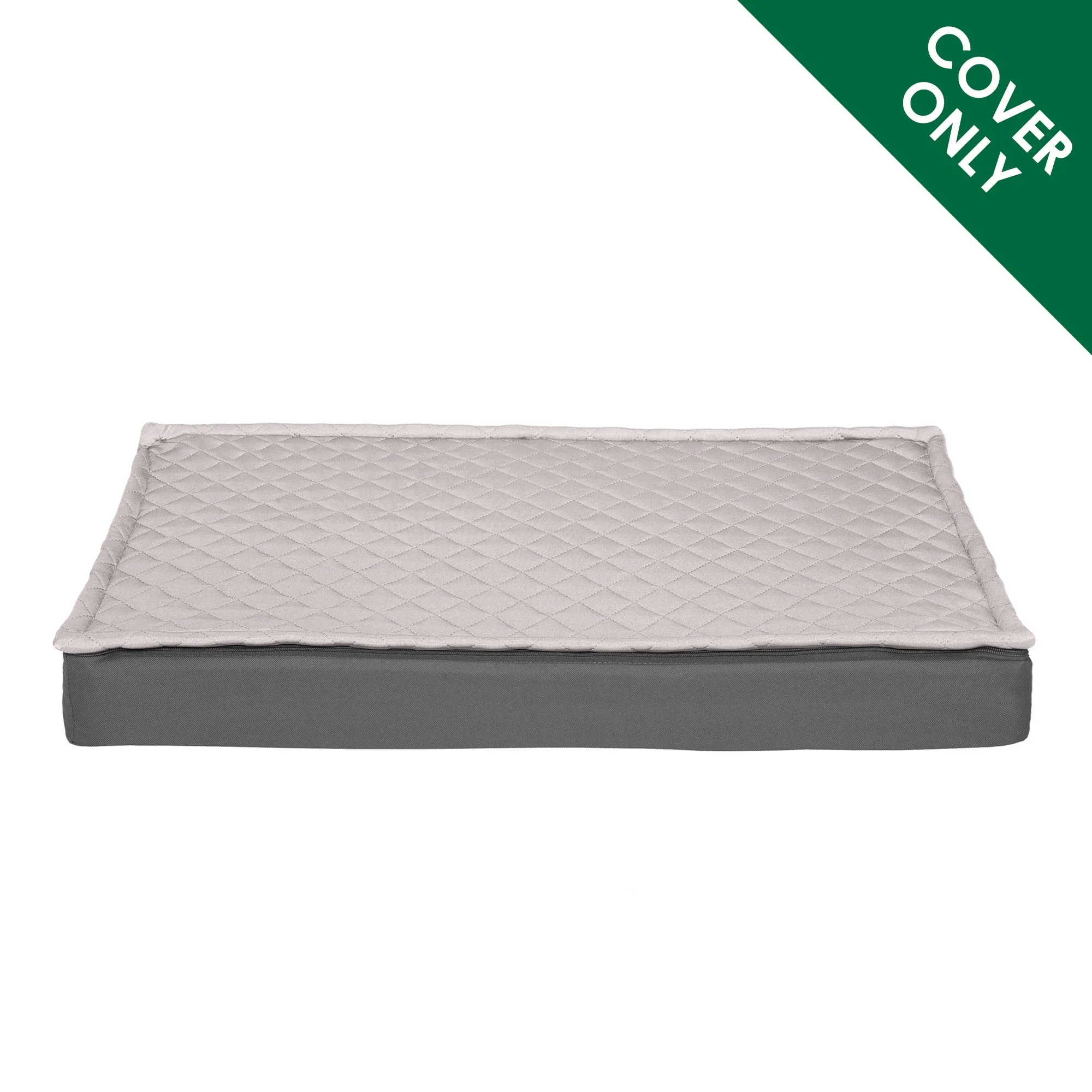 Deluxe Mattress Dog Bed - Quilt Top Convertible Indoor-Outdoor - Cover