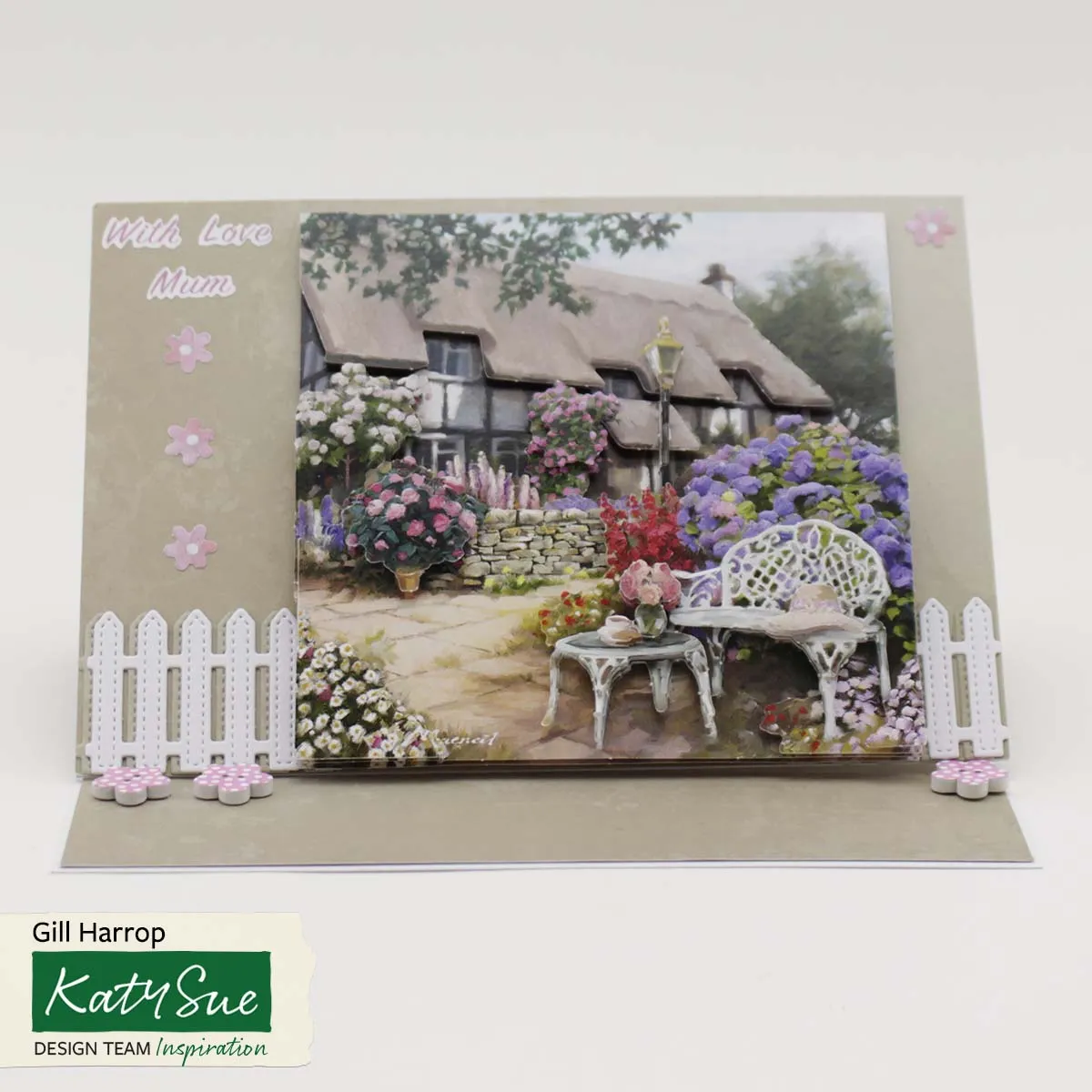 Die Cut Decoupage – Country Garden (pack of 12)