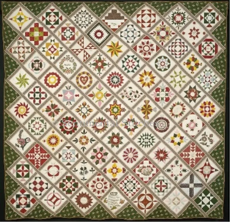 Ella Maria Deacon Quilt Block of the Month - Complete Pattern