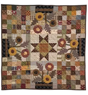 Flowers of Autumn Quilt Pattern