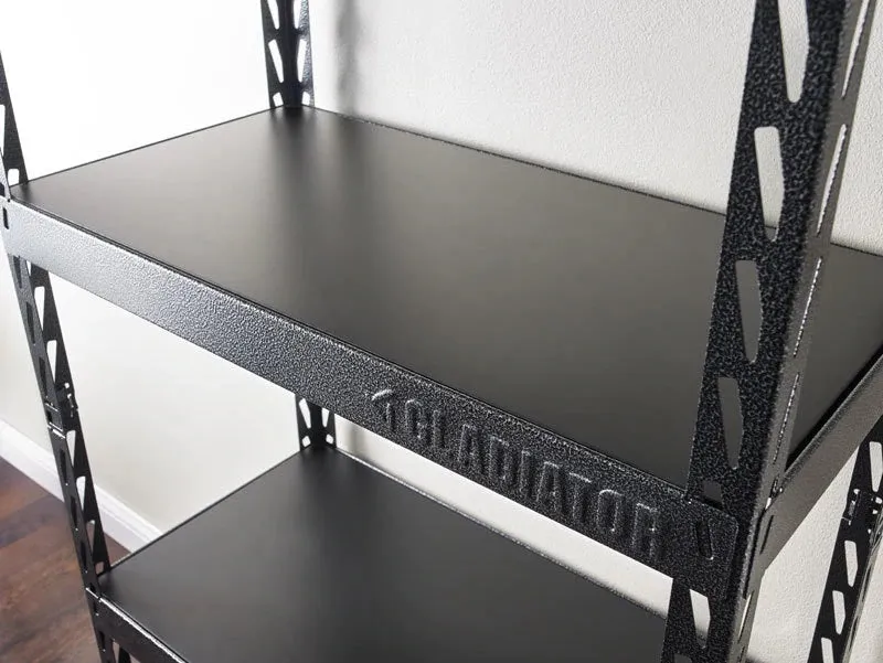 GLADIATOR 30" WIDE EZ CONNECT RACK W/FOUR 15" DEEP SHELVES