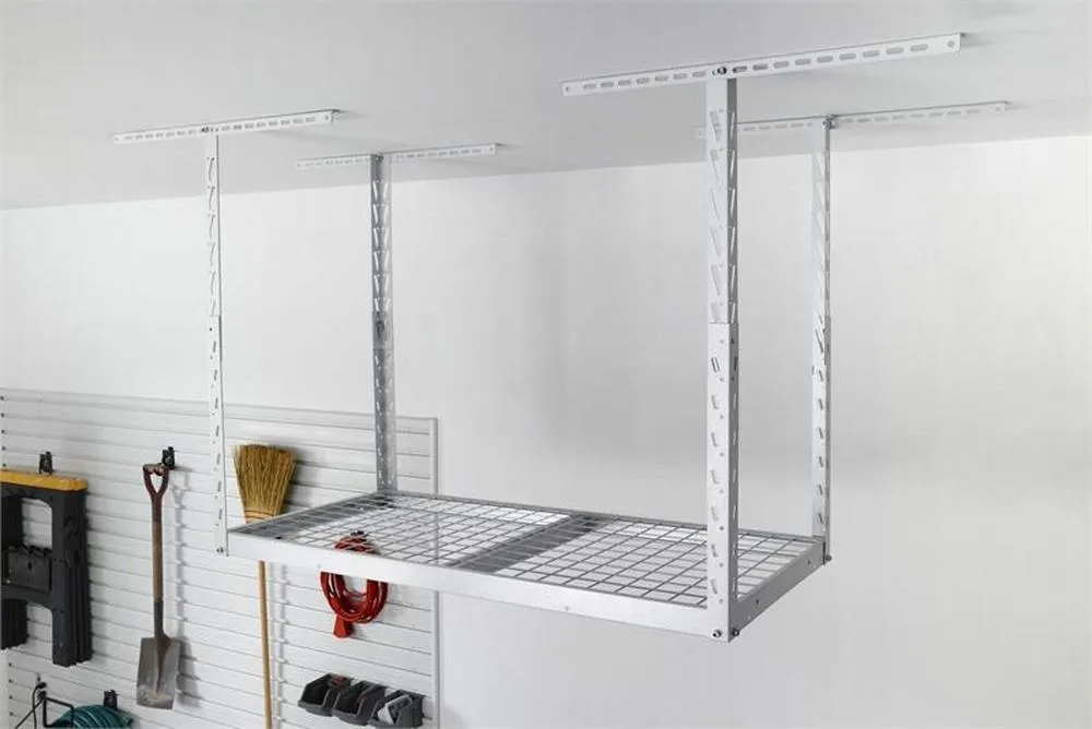 Gladiator Overhead GearLoft Storage Rack 2' X 4' - White