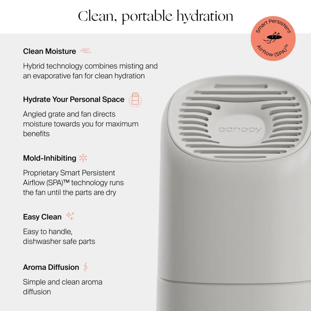 Kopari x Canopy Portable Humidifier Bundle