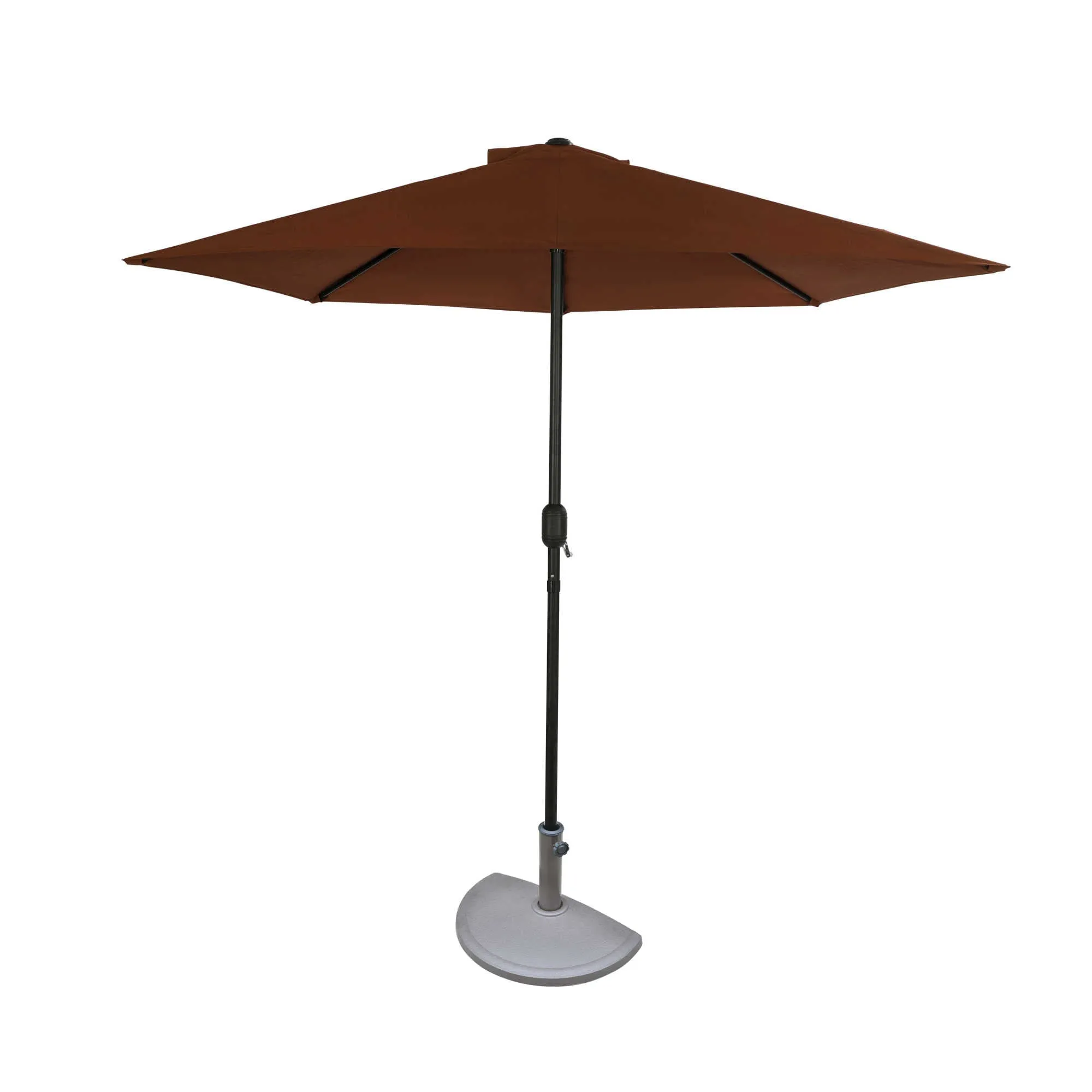 Lanai 9-ft Half Umbrella in Polyester