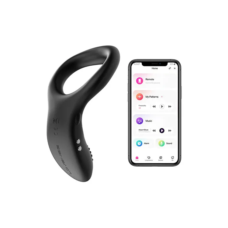 Lovense Diamo Bluetooth Controlled Vibrating Cock Ring