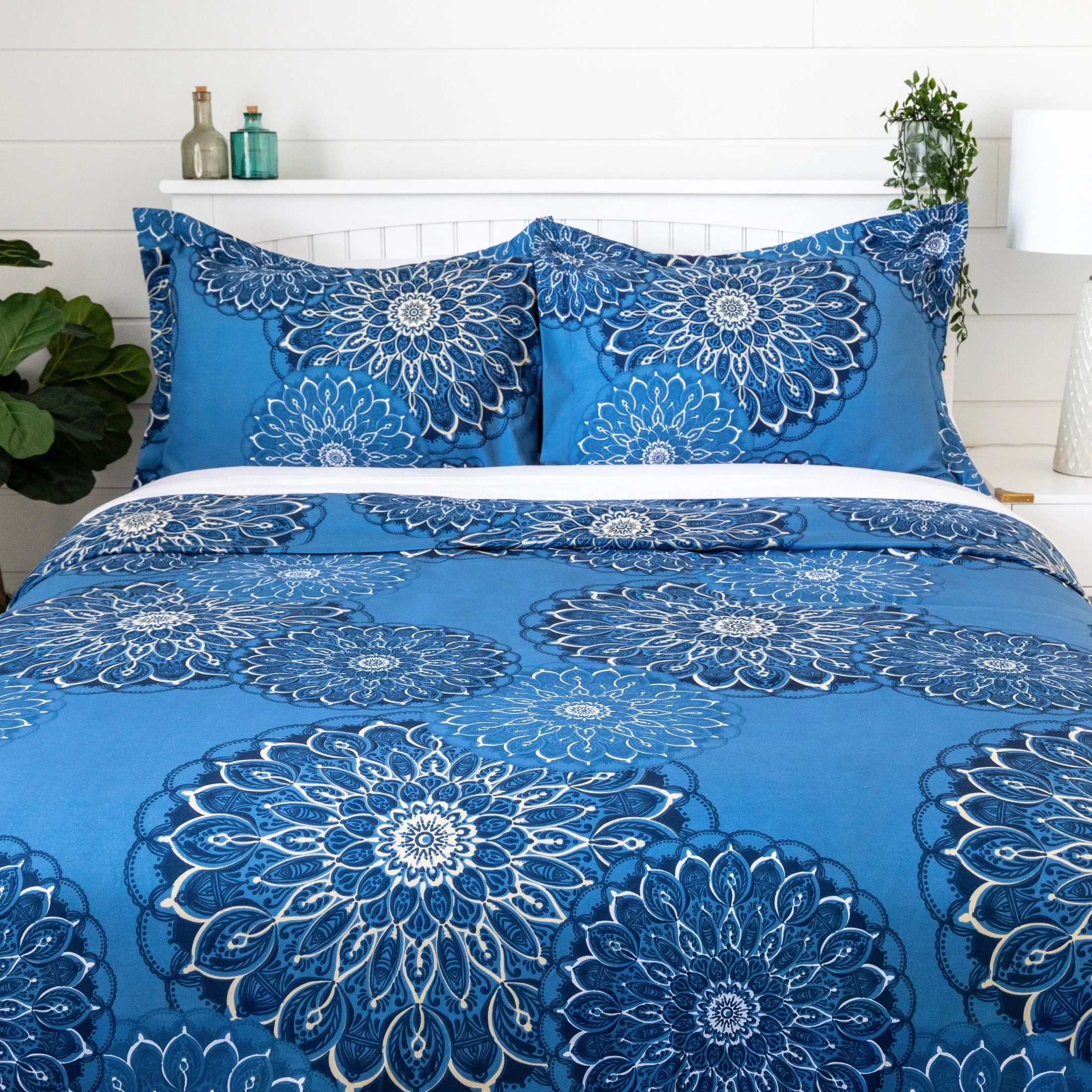 Midnight Floral Duvet Cover Set