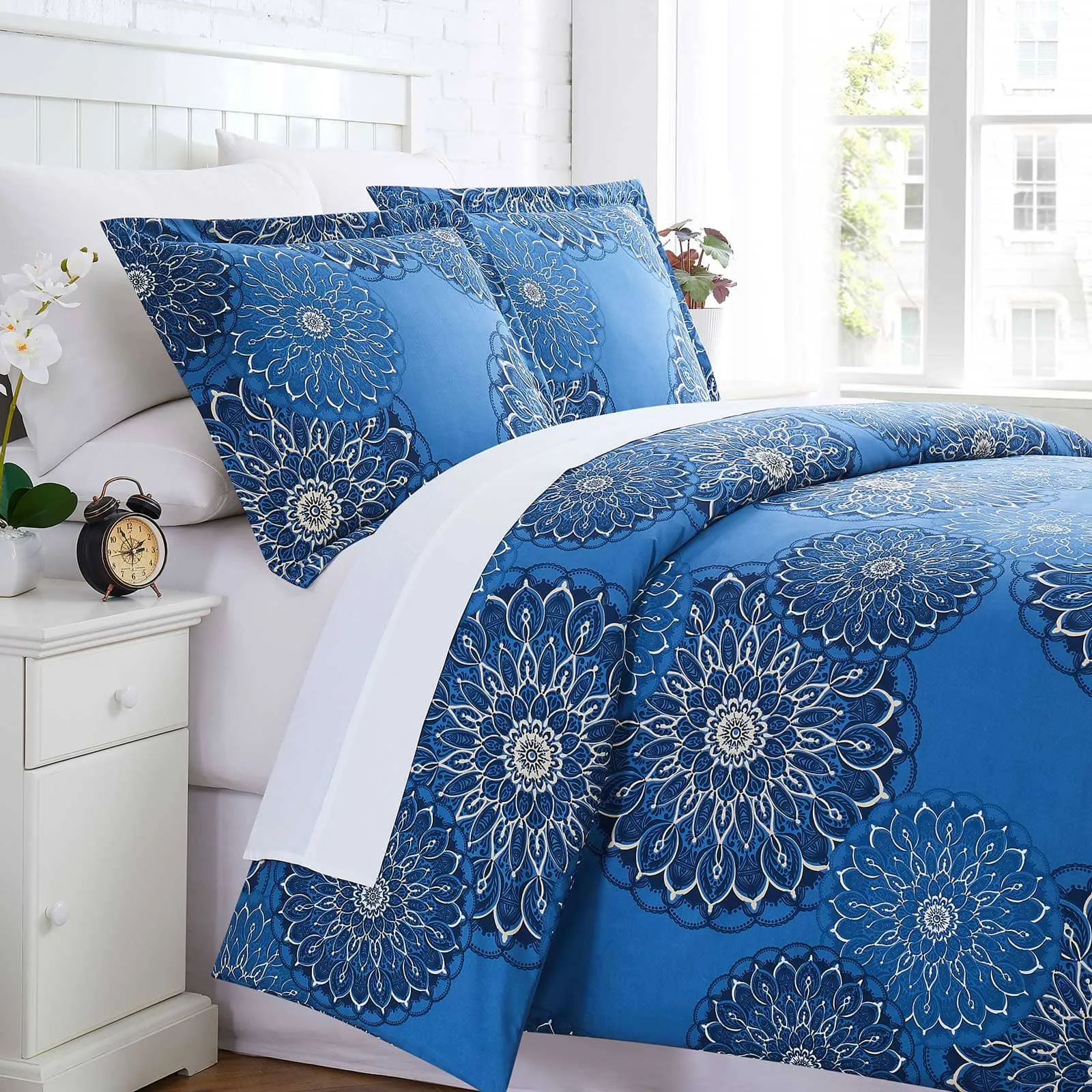 Midnight Floral Duvet Cover Set