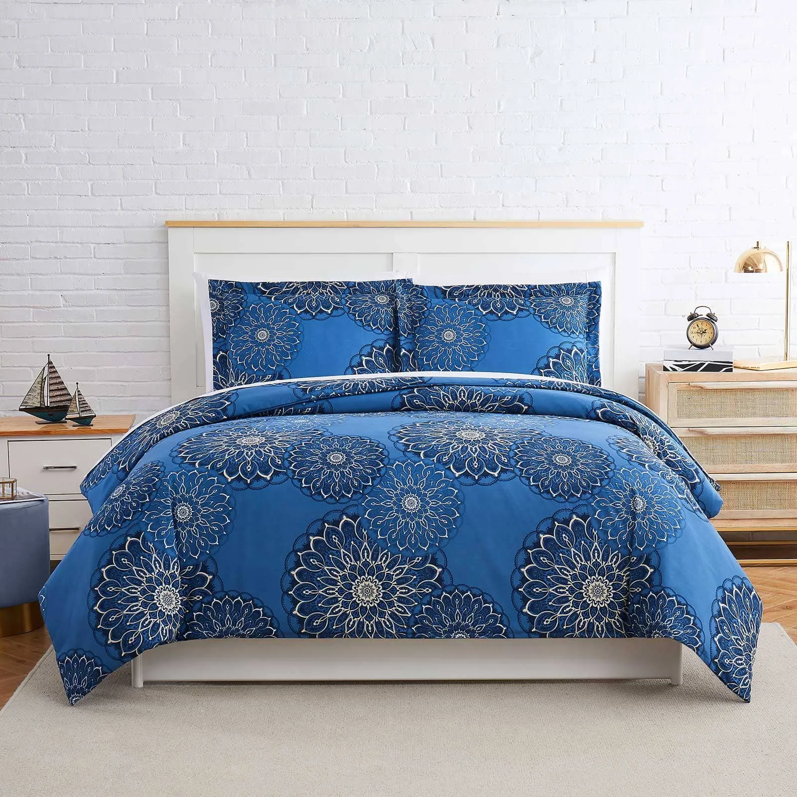 Midnight Floral Duvet Cover Set